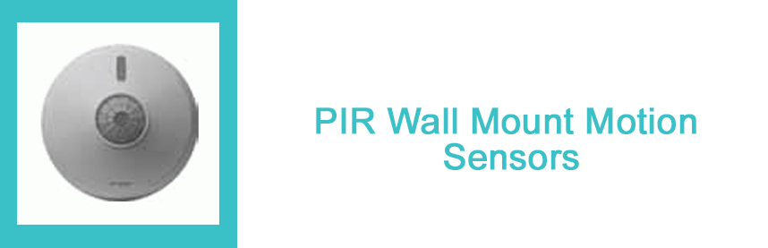 PIR Wall Mount Motion Sensors